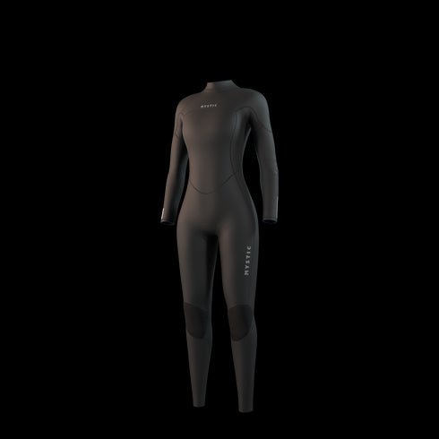 Mystic - Star FullSuit 5/3mm Bzip Frauen - 2025 - Schwarz